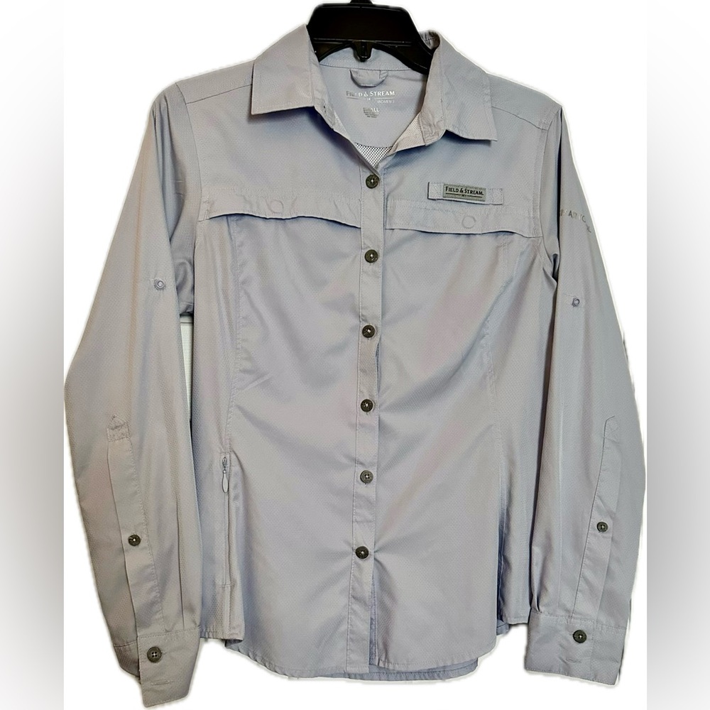 Field & Stream Women's Light Blue SmartCool Shirt